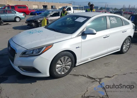 2017 Hyundai Sonata Hybrid Se из США, поврежденный, VIN KMHE24L18HA059438